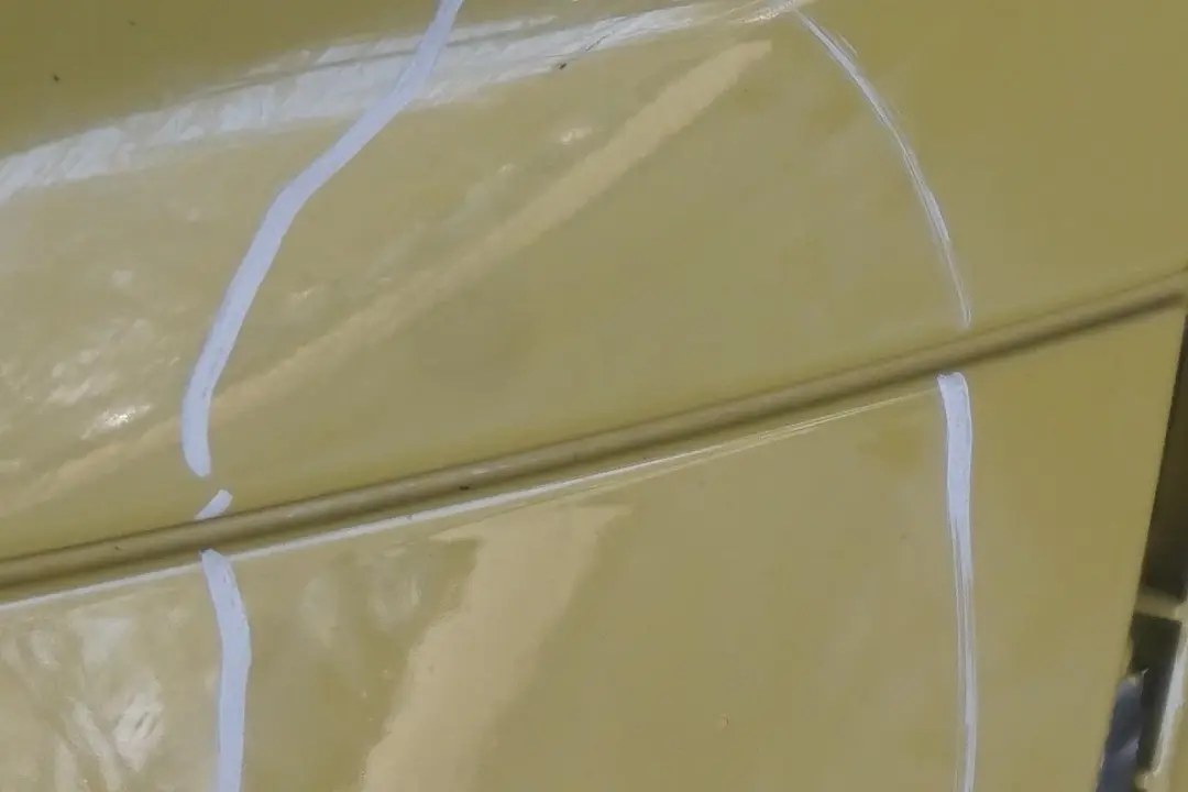 Complete Front Bumper Trim Panel Interchange Yellow - A95 to BMW Mini R55 R56 with Part number 0430221 BMW Mini R55 R56 Complete Front Bumper Trim Panel Interchange Yellow - A95 - SKU 0430221-INTER - Part number 0430221