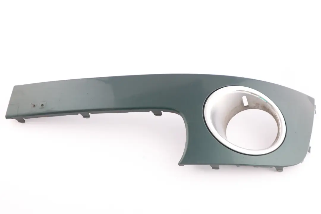 Front Bumper Trim Panel Left N/S British Racing Green to Mini Cooper R56 with Part number 0430223 Mini Cooper R56 Front Bumper Trim Panel Left N/S British Racing Green - SKU 0430223-BRG - Part number 0430223
