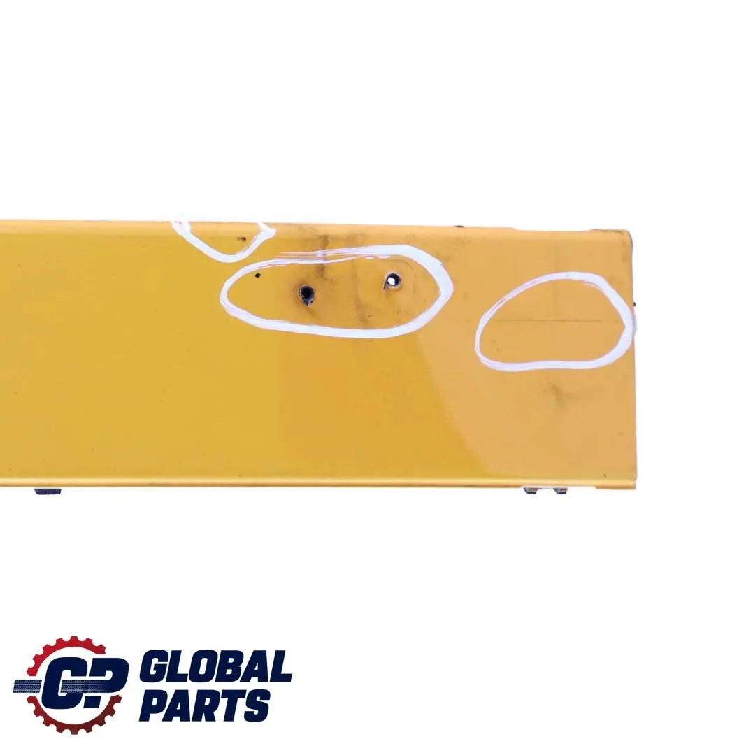 Front Bumper Trim Panel Left N/S Mellow Yellow 2751561 to Mini Cooper R55 R56 with Part number 430223 Mini Cooper R55 R56 Front Bumper Trim Panel Left N/S Mellow Yellow 2751561 - SKU 0430223-MY - Part number 430223