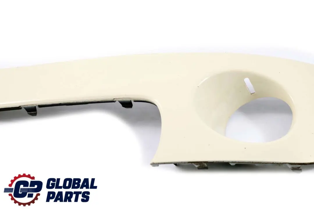 Mini Cooper One R55 R56 Verkleidung Vorn Links Blende Pepper White 2753657 - SKU 0430223-PW - Teilenummer 430223