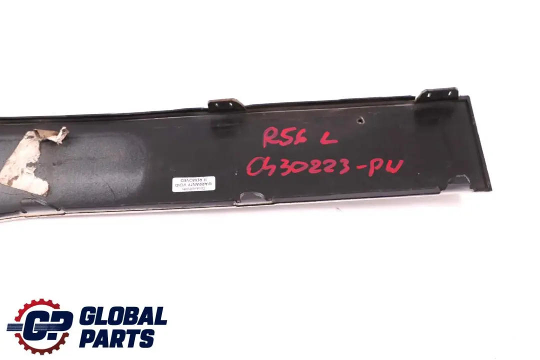 Mini Cooper One R55 R56 Verkleidung Vorn Links Blende Pepper White 2753657 - SKU 0430223-PW - Teilenummer 430223