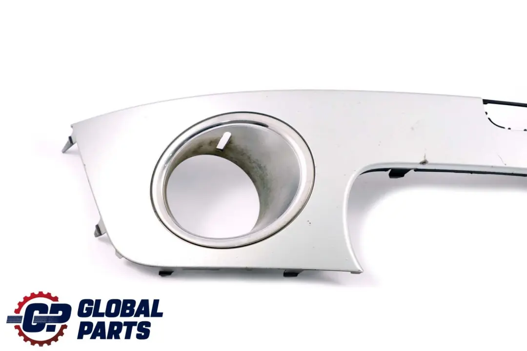 Front Bumper Trim Panel Right O/S Pure Silver 2753658 to Mini Cooper R55 R56 with Part number 0430224 Mini Cooper R55 R56 Front Bumper Trim Panel Right O/S Pure Silver 2753658 - SKU 0430224-PS - Part number 0430224