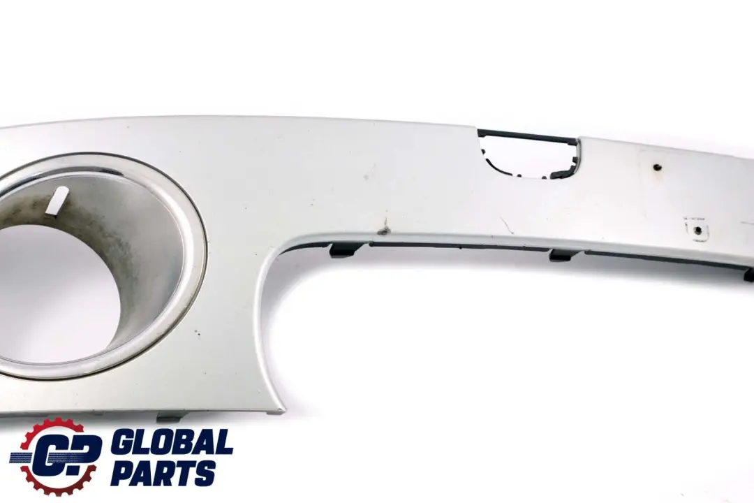 Front Bumper Trim Panel Right O/S Pure Silver 2753658 to Mini Cooper R55 R56 with Part number 0430224 Mini Cooper R55 R56 Front Bumper Trim Panel Right O/S Pure Silver 2753658 - SKU 0430224-PS - Part number 0430224