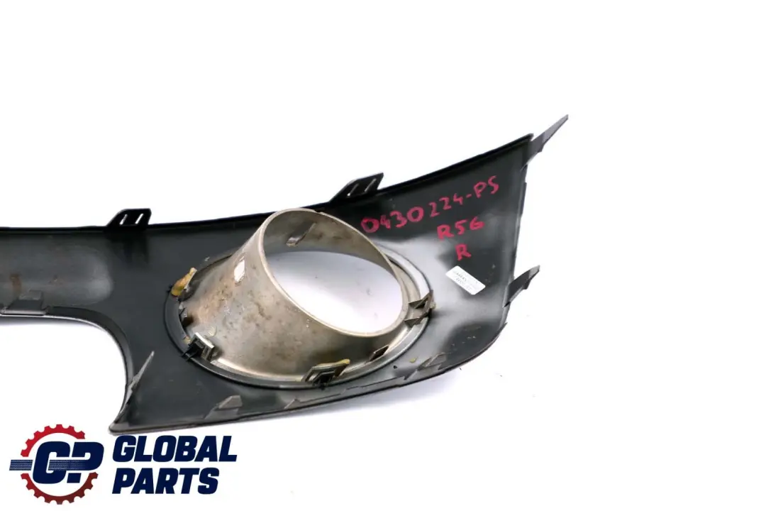 Front Bumper Trim Panel Right O/S Pure Silver 2753658 to Mini Cooper R55 R56 with Part number 0430224 Mini Cooper R55 R56 Front Bumper Trim Panel Right O/S Pure Silver 2753658 - SKU 0430224-PS - Part number 0430224