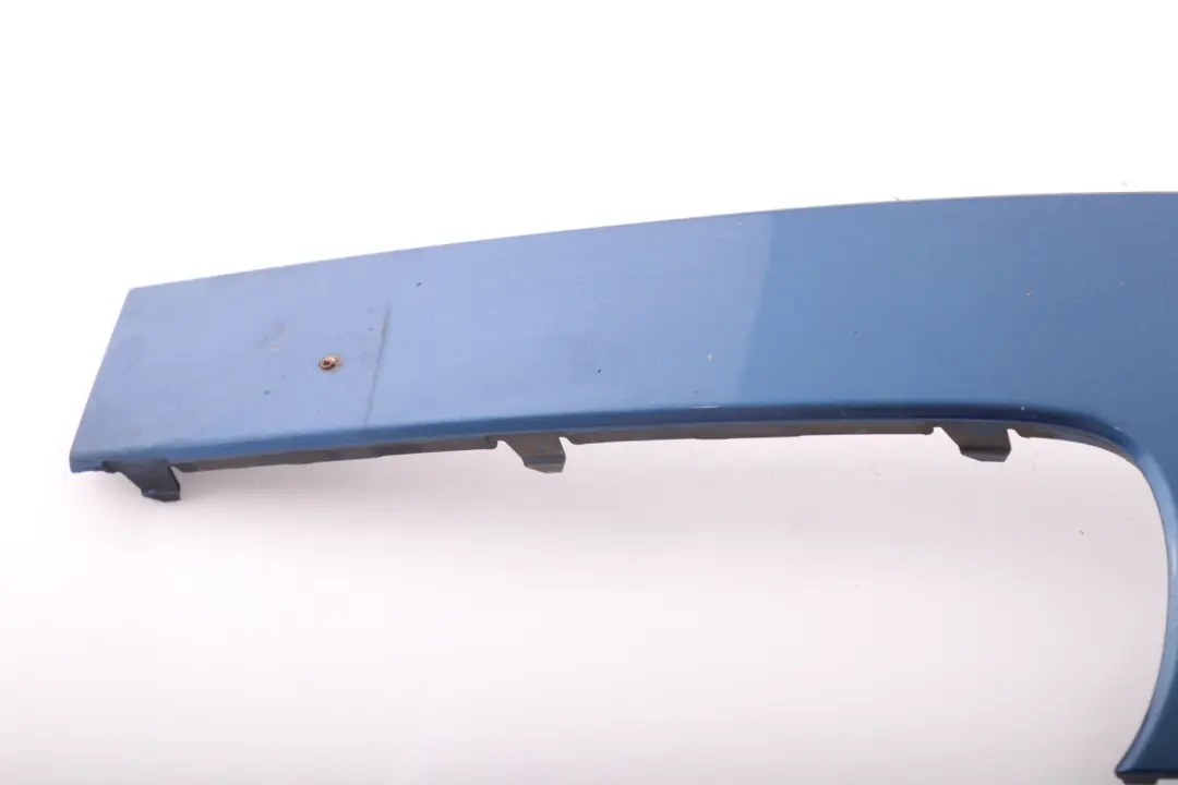 Front Bumper Trim Panel Left N/S Lightning Blue A63 to Mini Cooper One R55 R56 R57 with Part number 0430225 Mini Cooper One R55 R56 R57 Front Bumper Trim Panel Left N/S Lightning Blue A63 - SKU 0430225-LB - Part number 0430225