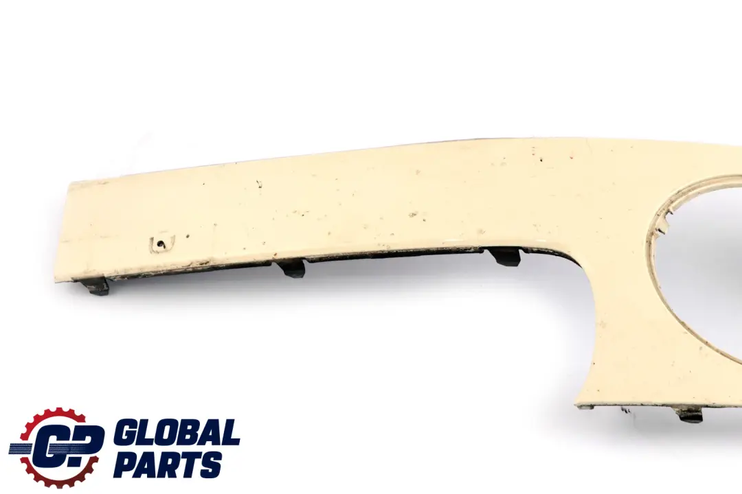Mini Cooper One R55 R56 R57 Paraurti Anteriore Lastra Decorativa SX Pepe Bianco - SKU 0430225-PW - Numero di parte 0430225