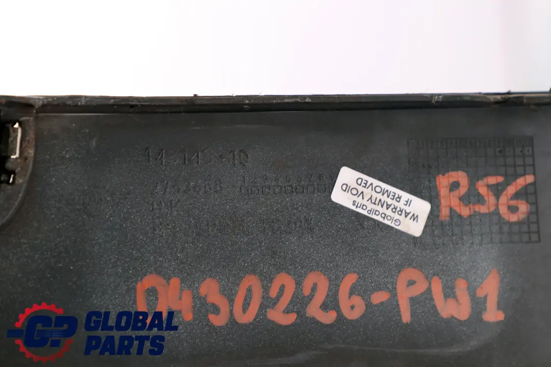 Panel Zderzaka Przód Prawy do Mini R55 R56 R57 o numerze 0430226 Mini R55 R56 R57 Panel Zderzaka Przód Prawy - SKU 0430226-PW1 - Numer Części 0430226