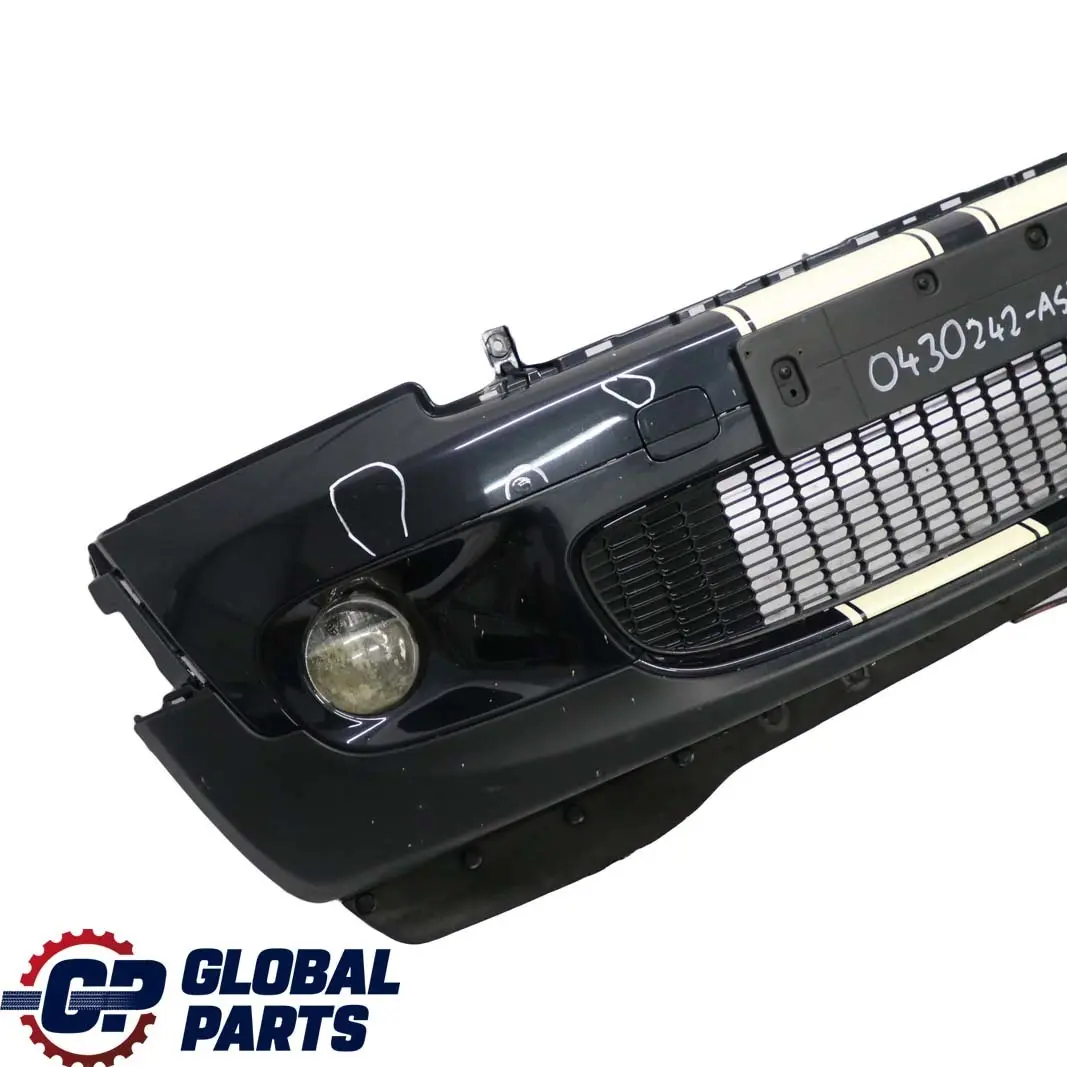 Complete Front Bumper Trim Panel Astro Black - A25 to BMW Mini Cooper S R55 R56 1 with Part number 0430242 BMW Mini Cooper S R55 R56 1 Complete Front Bumper Trim Panel Astro Black - A25 - SKU 0430242-ASB1 - Part number 0430242