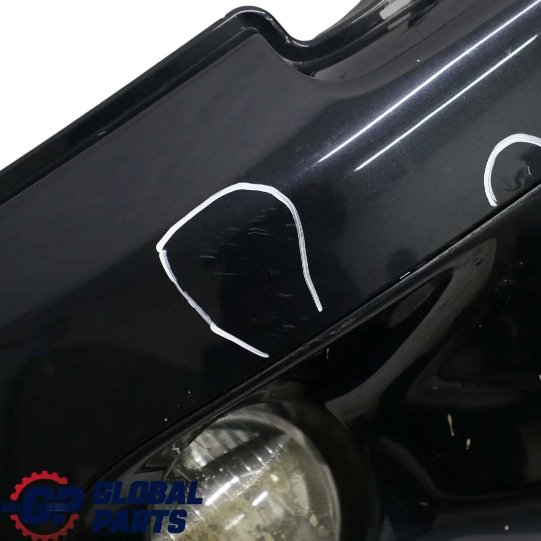 BMW Mini R55 R56 R57 Cooper S Stossfänger Vorn Astro Black Metallic - A25 - SKU 0430242-ASB1 - Teilenummer 0430242