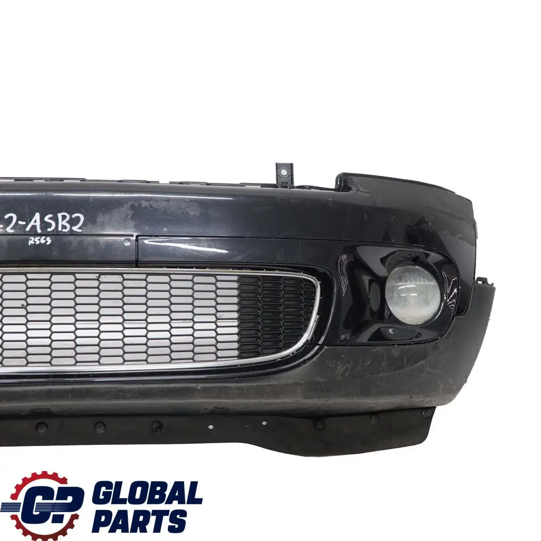 BMW Mini Cooper S R55 R56 2 Complete Front Bumper Trim Panel Astro Black - A25 - SKU 0430242-ASB2 - Part number 0430242