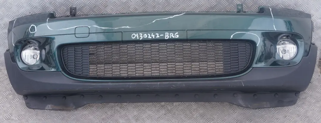 BMW Mini Cooper S R55 R56 Complete Front Bumper Trim Panel British Racing Green - SKU 0430242-BRG - Part number 0430242