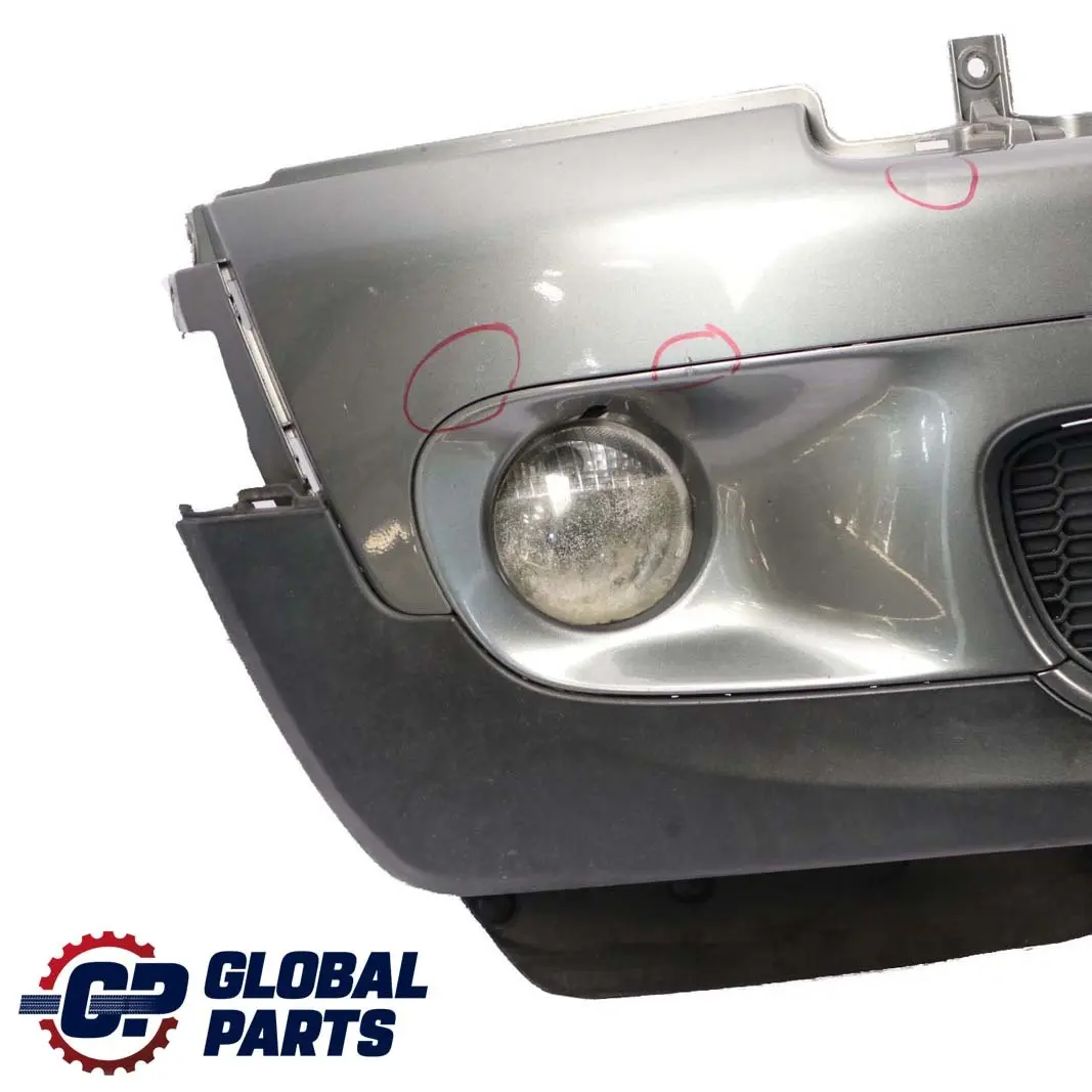Complete Front Bumper Trim Panel Dark Silver to BMW Mini Cooper 4 S R55 R56 R57 with Part number 0430242 BMW Mini Cooper 4 S R55 R56 R57 Complete Front Bumper Trim Panel Dark Silver - SKU 0430242-DS4 - Part number 0430242