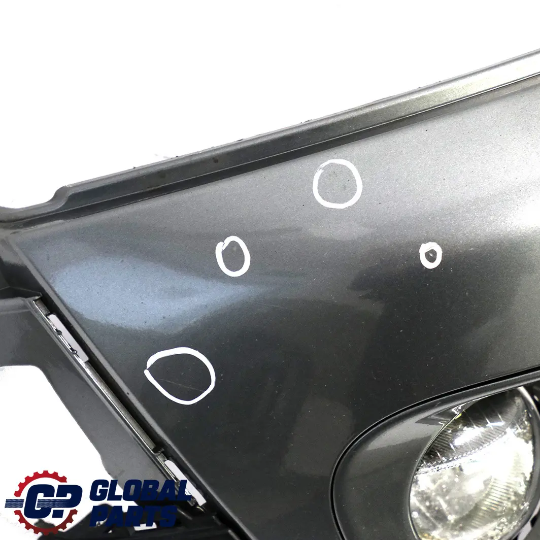 Stossfänger Vorn Dark Silver Silber Metallic 871 für BMW Mini R55 R56 8 Cooper S mit Teilenummer 0430242 BMW Mini R55 R56 8 Cooper S Stossfänger Vorn Dark Silver Silber Metallic 871 - SKU 0430242-DS8 - Teilenummer 0430242