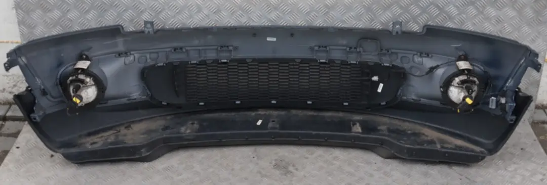 Complete Front Bumper Trim Panel Horizon Blue A93 to BMW Mini Cooper S R55 R56 with Part number 0430242 BMW Mini Cooper S R55 R56 Complete Front Bumper Trim Panel Horizon Blue A93 - SKU 0430242-HB - Part number 0430242