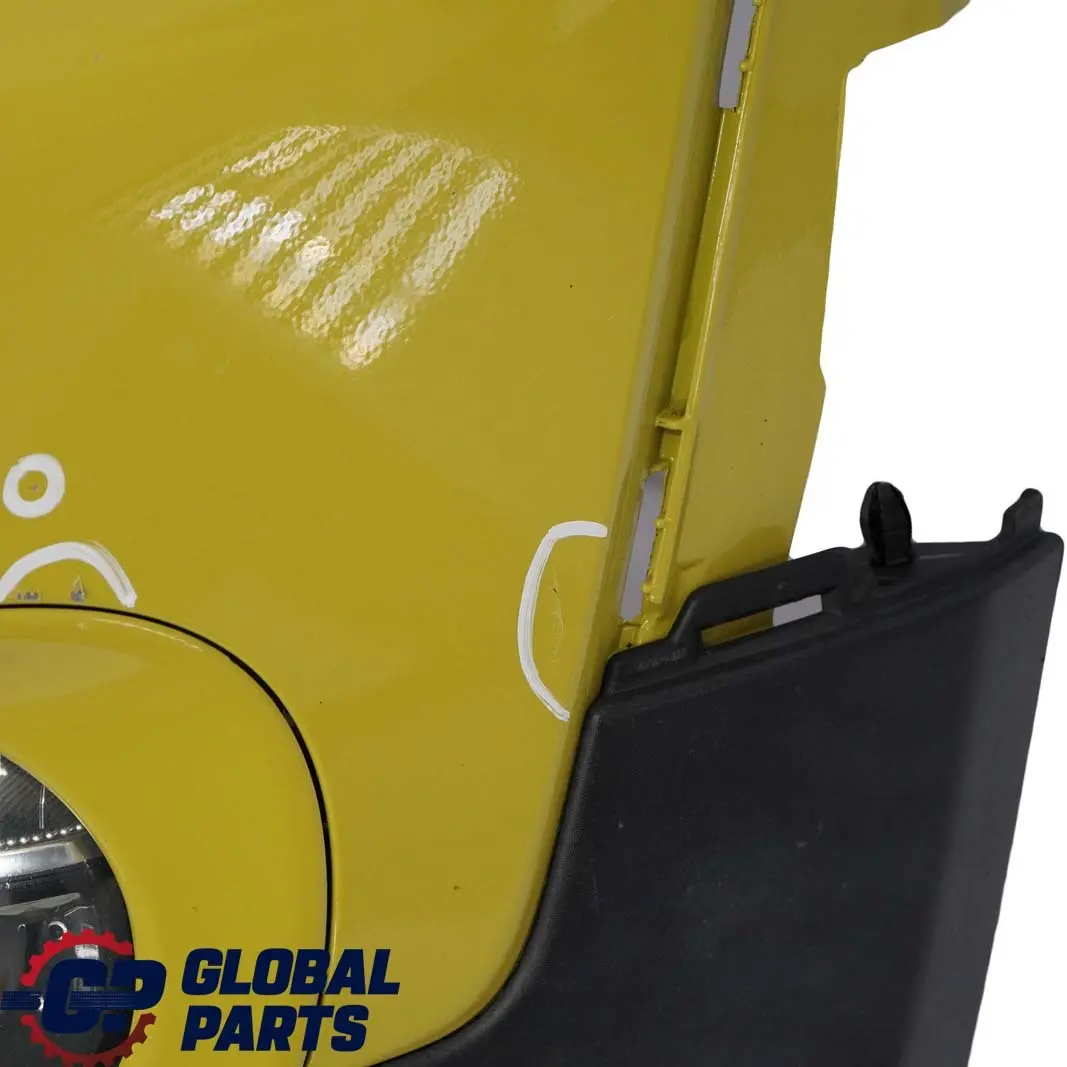 Mini Cooper S R55 R56 Complete Front Bumper Trim Panel Interchange Yellow - A95 - SKU 0430242-INTER - Part number 0430242
