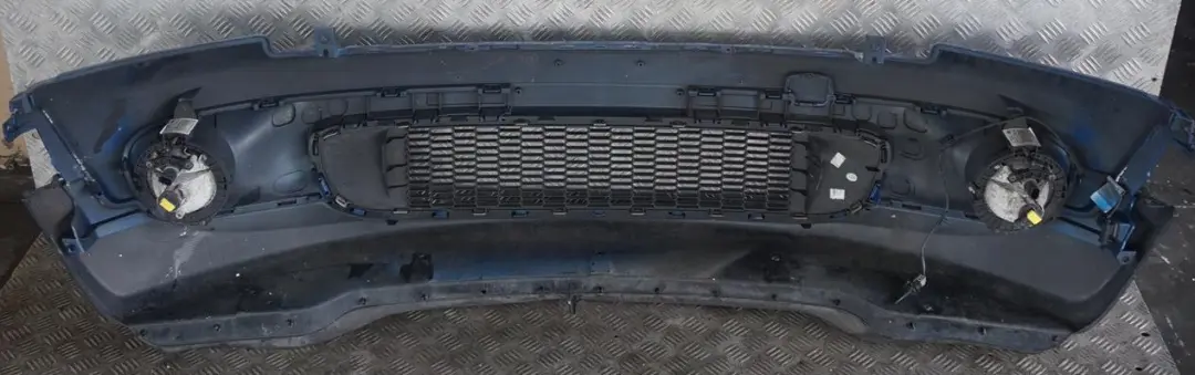 Stossfänger Vorn Lightning Blue Blau - A63 für BMW Mini R55 R56 R57 Cooper S mit Teilenummer 0430242 BMW Mini R55 R56 R57 Cooper S Stossfänger Vorn Lightning Blue Blau - A63 - SKU 0430242-LB1 - Teilenummer 0430242