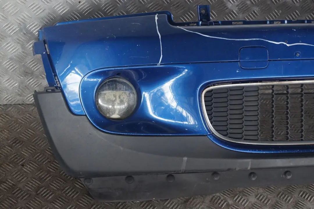 Complete Front Bumper Trim Panel Lightning Blue to BMW Mini Cooper S R55 R56 R57 with Part number 0430242 BMW Mini Cooper S R55 R56 R57 Complete Front Bumper Trim Panel Lightning Blue - SKU 0430242-LB1 - Part number 0430242