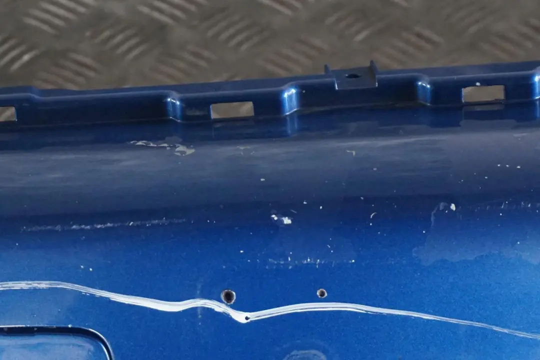 Stossfänger Vorn Lightning Blue Blau - A63 für BMW Mini R55 R56 R57 Cooper S mit Teilenummer 0430242 BMW Mini R55 R56 R57 Cooper S Stossfänger Vorn Lightning Blue Blau - A63 - SKU 0430242-LB1 - Teilenummer 0430242