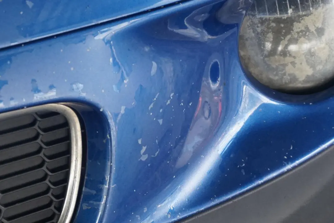 BMW Mini Cooper S R55 R56 R57 Complete Front Bumper Trim Panel Lightning Blue - SKU 0430242-LB1 - Part number 0430242