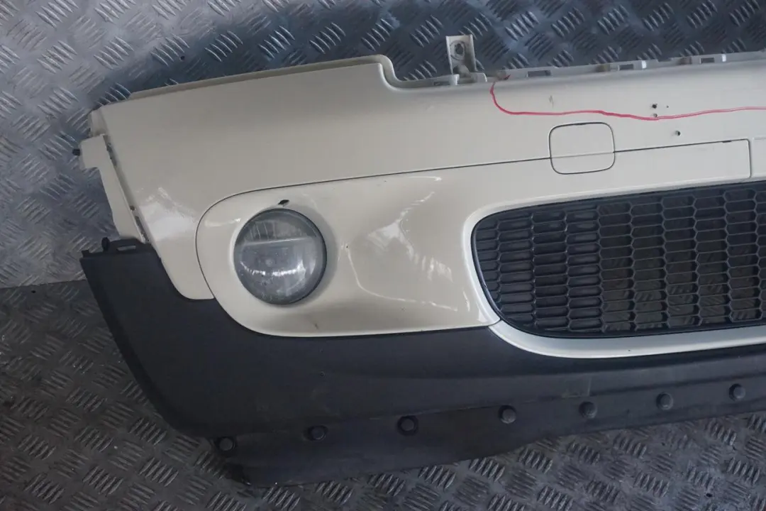 BMW Mini Cooper S R55 R56 R57 2 Complete Front Bumper Trim Panel Pepper White - SKU 0430242-PW2 - Part number 0430242