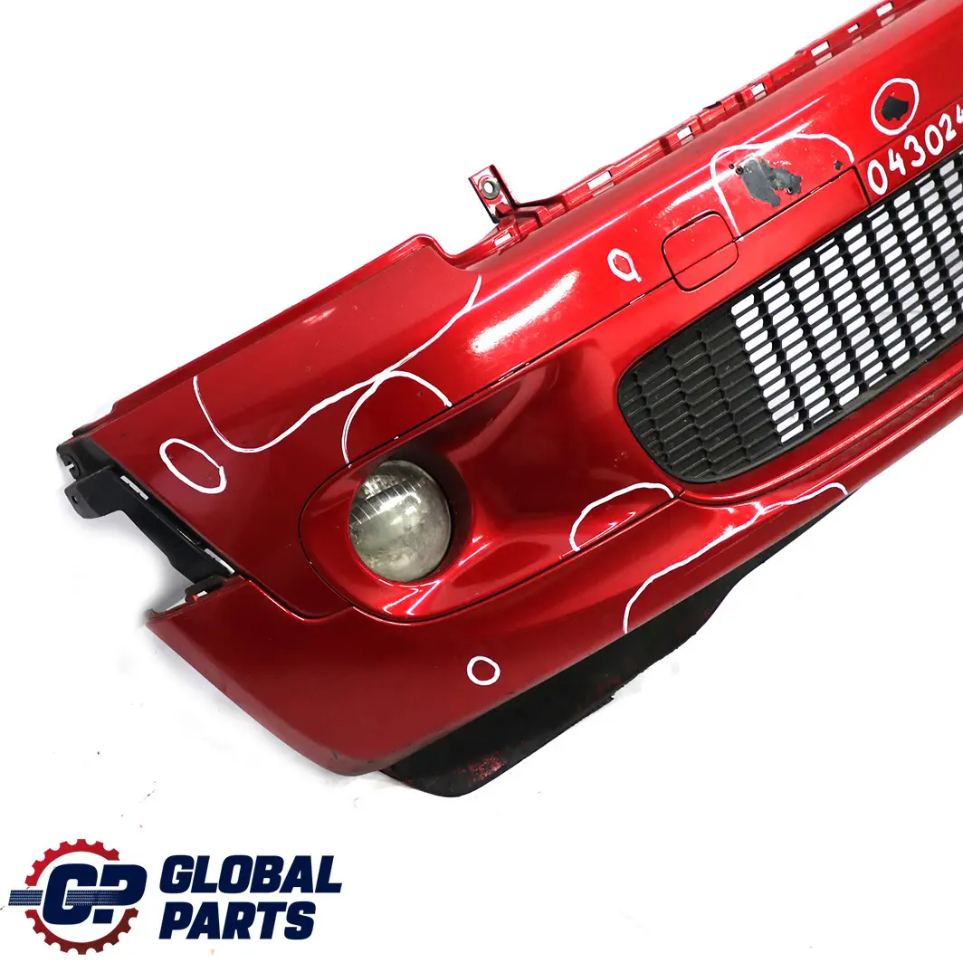 Mini Cooper S R55 R56 Complete Front Bumper Trim Panel Red Painted - SKU 0430242-RED - Part number 0430242