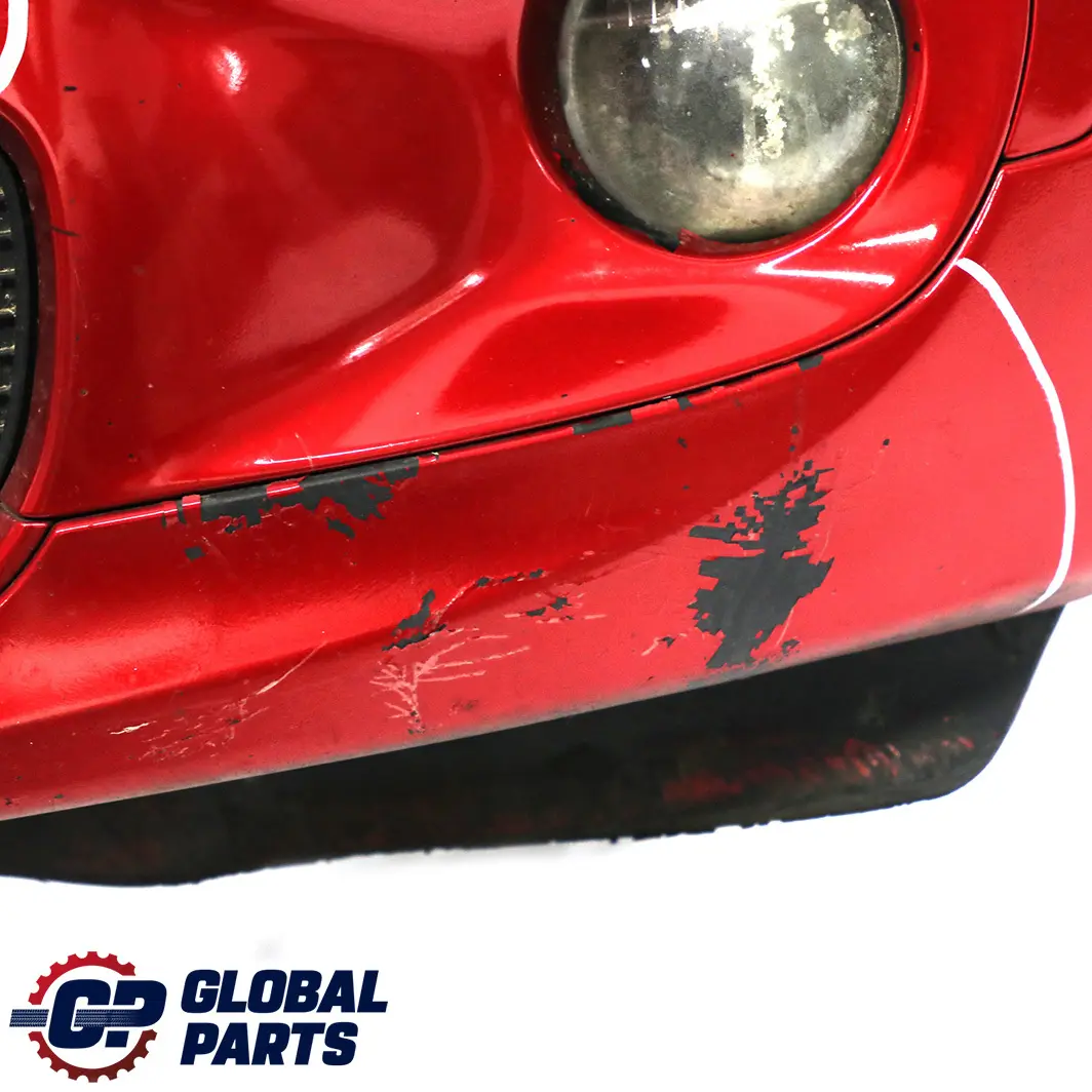 Mini Cooper S R55 R56 Complete Front Bumper Trim Panel Red Painted - SKU 0430242-RED - Part number 0430242