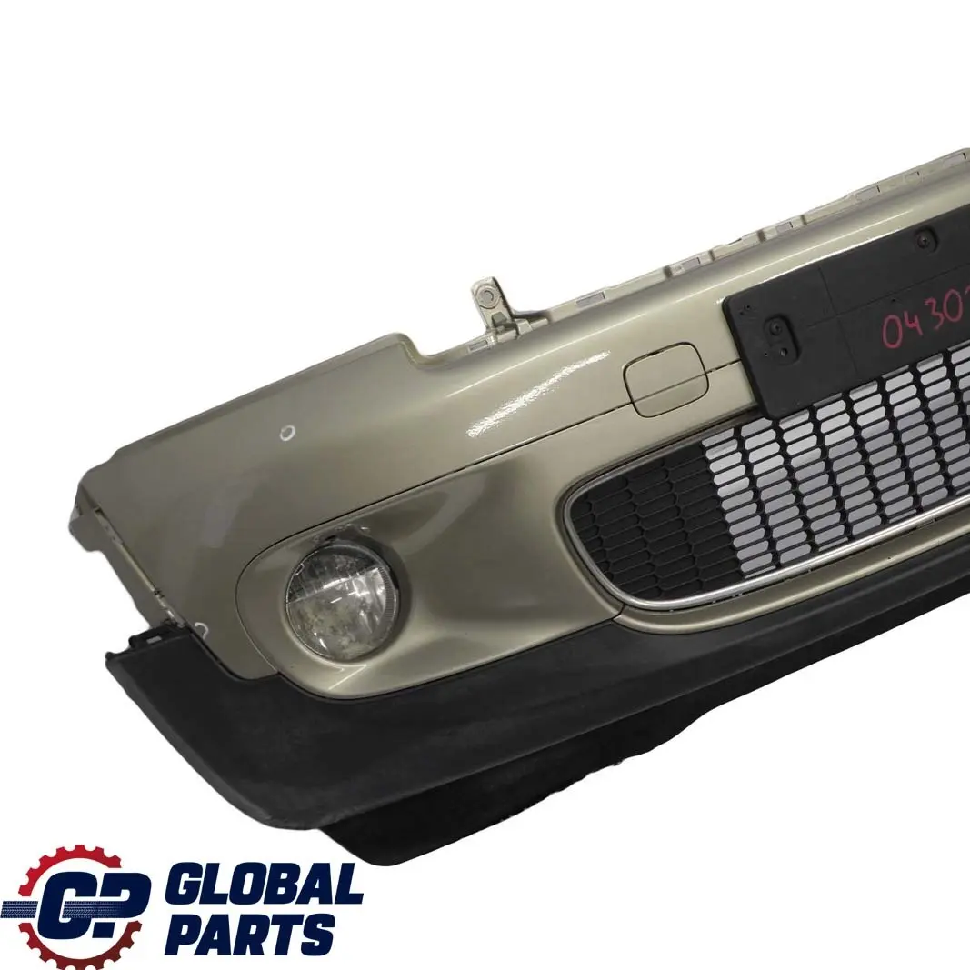 Complete Front Bumper Trim Panel Sparkling Silver to Mini Cooper S R55 R56 with Part number 0430242 Mini Cooper S R55 R56 Complete Front Bumper Trim Panel Sparkling Silver - SKU 0430242-SS3 - Part number 0430242