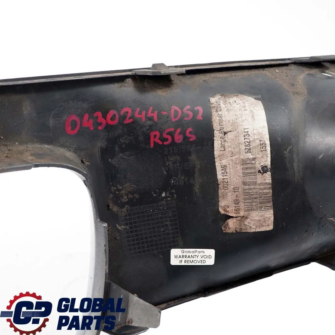 Frontstoßstange Blende Rechts Dunkel Silber 871 für BMW Mini Cooper S R55 R56 R57 mit Teilenummer 0430244 BMW Mini Cooper S R55 R56 R57 Frontstoßstange Blende Rechts Dunkel Silber 871 - SKU 0430244-DS2 - Teilenummer 0430244