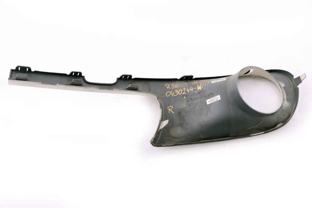 Front Bumper Trim Panel Right O/S White 2751564 to Mini Cooper S R55 R56 with Part number 0430244 Mini Cooper S R55 R56 Front Bumper Trim Panel Right O/S White 2751564 - SKU 0430244-WHI - Part number 0430244