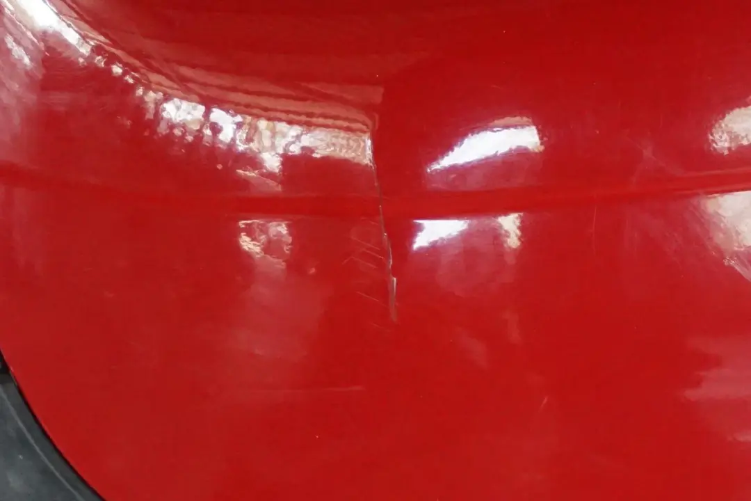 BMW Mini Cooper One 2 R56 R57 Rear Bumper Trim Panel Chili Red - 851 - SKU 0430247-CHRED2 - Part number 0430247