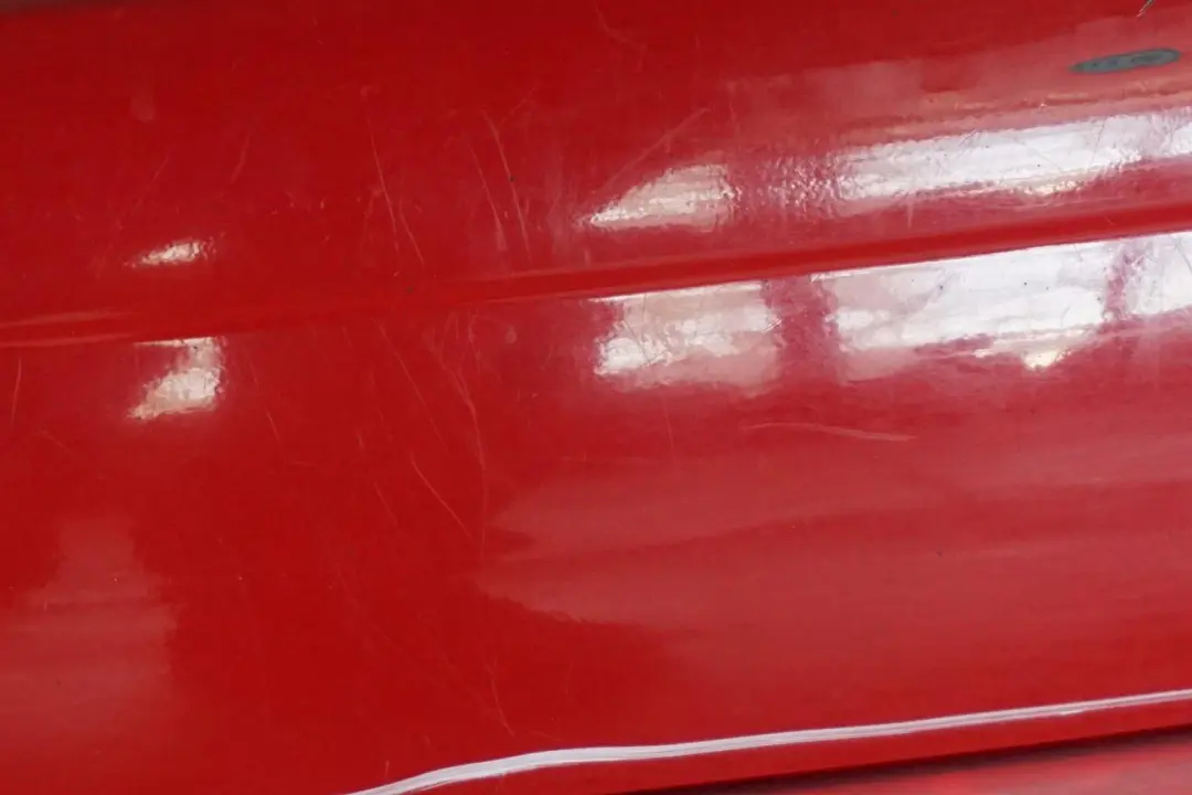 BMW Mini Cooper One 2 R56 R57 Rear Bumper Trim Panel Chili Red - 851 - SKU 0430247-CHRED2 - Part number 0430247