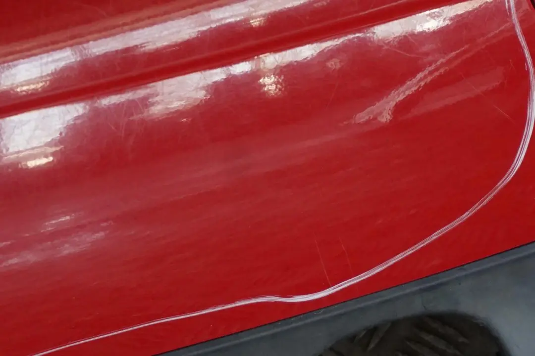 BMW Mini Cooper One 2 R56 R57 Rear Bumper Trim Panel Chili Red - 851 - SKU 0430247-CHRED2 - Part number 0430247