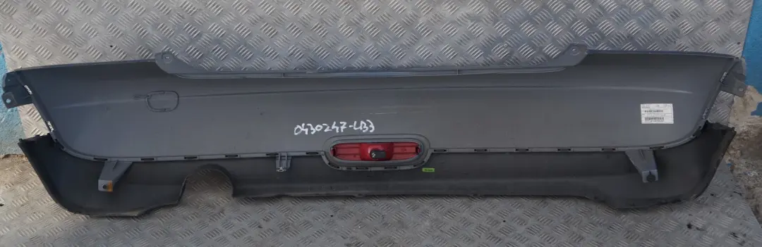 Panel Rear Bumper Lightning Blue Metallic - A63 to BMW Mini Cooper One 3 R56 R57 with Part number 430247 BMW Mini Cooper One 3 R56 R57 Panel Rear Bumper Lightning Blue Metallic - A63 - SKU 0430247-LB3 - Part number 430247