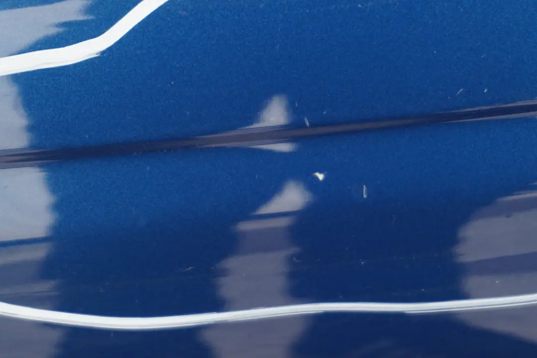 Panel Rear Bumper Lightning Blue Metallic - A63 to BMW Mini Cooper One 3 R56 R57 with Part number 430247 BMW Mini Cooper One 3 R56 R57 Panel Rear Bumper Lightning Blue Metallic - A63 - SKU 0430247-LB3 - Part number 430247