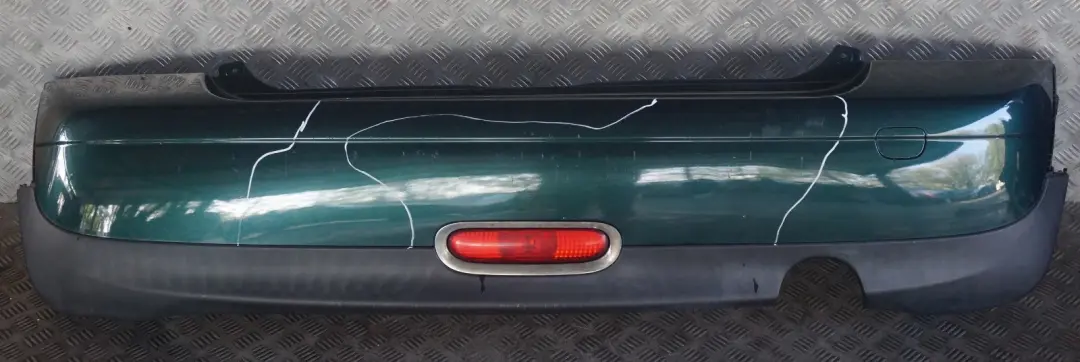 BMW Mini Cooper One R56 R57 1 Panel Rear Bumper British Racing Green Metallic - SKU 0430249-BRG1 - Part number 0430249