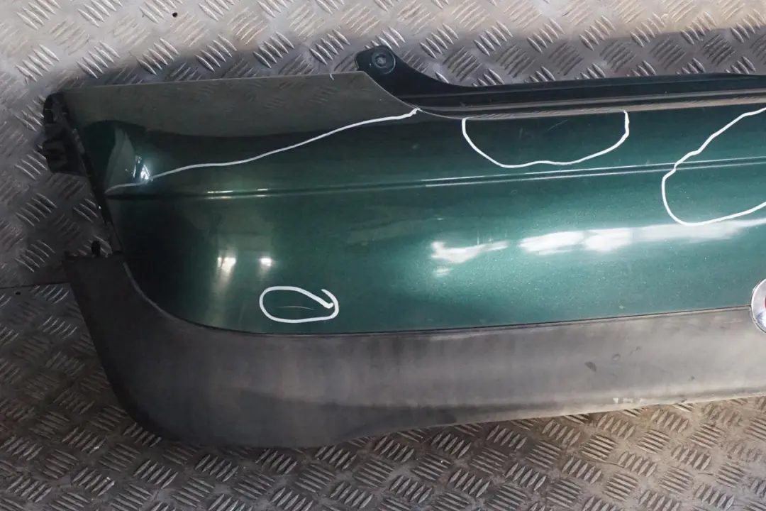 BMW Mini Cooper One R56 R57 2 Panel Rear Bumper British Racing Green Metallic - SKU 0430249-BRG2 - Part number 0430249