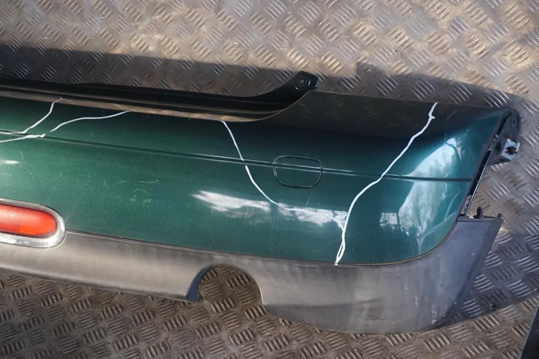 BMW Mini Cooper One R56 R57 2 Panel Rear Bumper British Racing Green Metallic - SKU 0430249-BRG2 - Part number 0430249