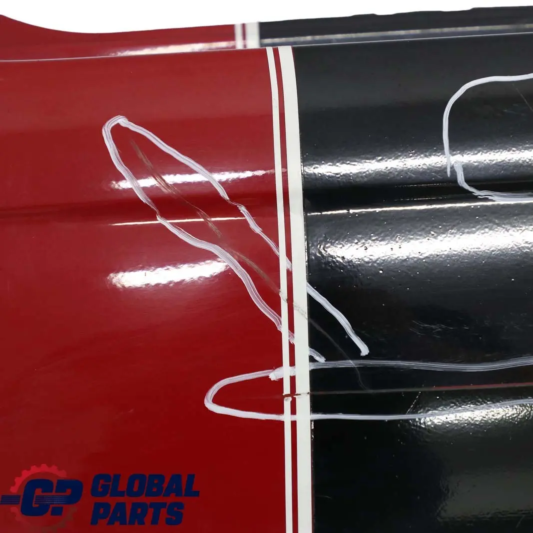 Mini Cooper 5 R56 R57 Paraurti Posteriore Peperoncino Rosso - 851 - SKU 0430249-CHRED5 - Numero di parte 0430249