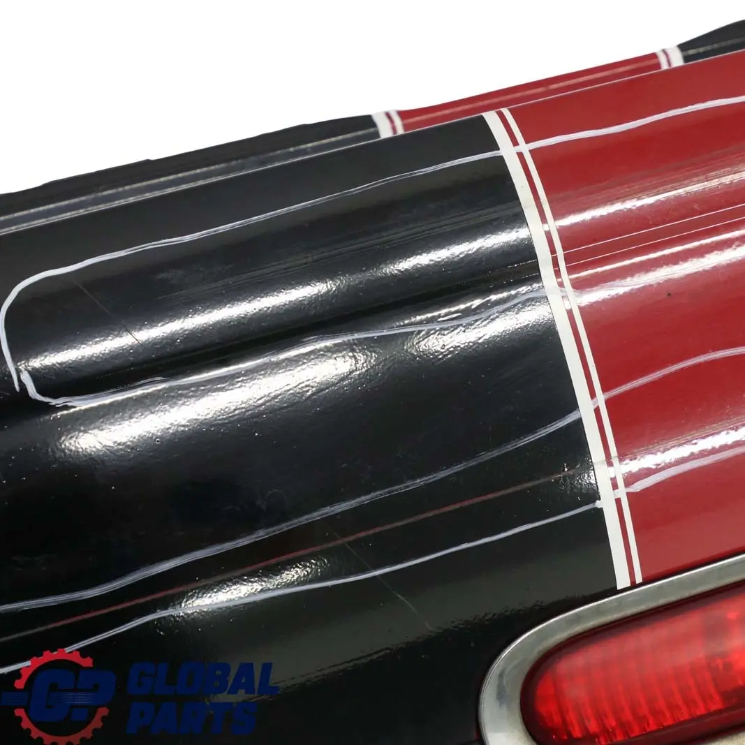 BMW Mini Cooper 5 R56 R57 Stossfänger Hinten Chili Red Rot - 851 - SKU 0430249-CHRED5 - Teilenummer 0430249