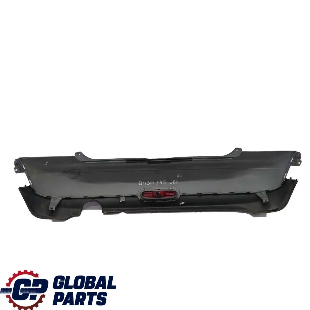 Stossfänger Hinten Lightning Blue Blau Metallic - A63 für BMW Mini Cooper R56 R57 mit Teilenummer 0430249 BMW Mini Cooper R56 R57 Stossfänger Hinten Lightning Blue Blau Metallic - A63 - SKU 0430249-LB2 - Teilenummer 0430249