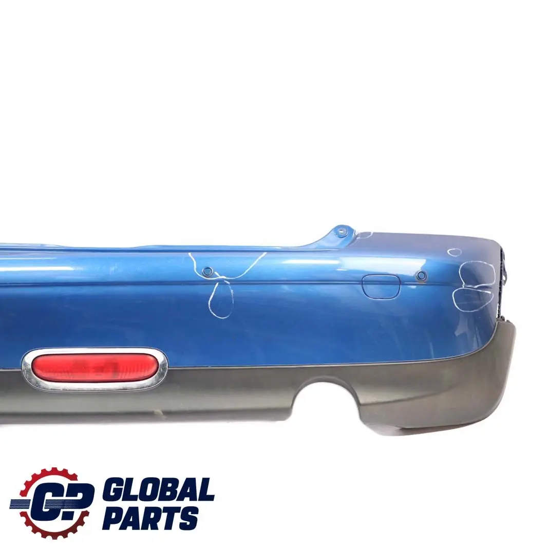 Panel Rear Bumper PDC Lightning Blue Metallic - A63 to Mini Cooper One R56 R57 with Part number 0430249 Mini Cooper One R56 R57 Panel Rear Bumper PDC Lightning Blue Metallic - A63 - SKU 0430249-LB4 - Part number 0430249