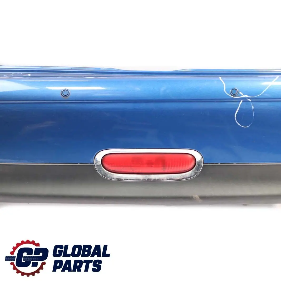 Panel Rear Bumper PDC Lightning Blue Metallic - A63 to Mini Cooper One R56 R57 with Part number 0430249 Mini Cooper One R56 R57 Panel Rear Bumper PDC Lightning Blue Metallic - A63 - SKU 0430249-LB4 - Part number 0430249
