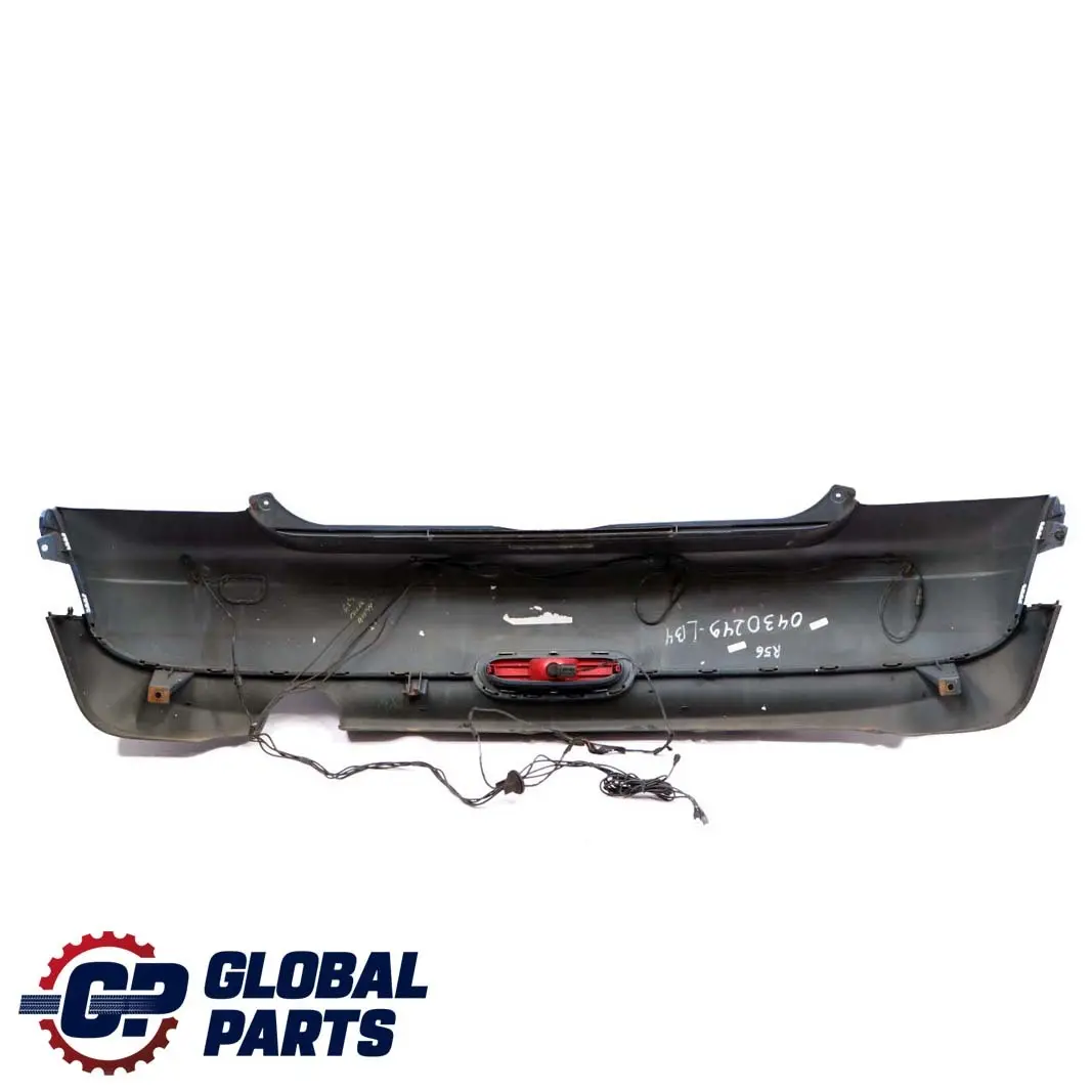 Panel Rear Bumper PDC Lightning Blue Metallic - A63 to Mini Cooper One R56 R57 with Part number 0430249 Mini Cooper One R56 R57 Panel Rear Bumper PDC Lightning Blue Metallic - A63 - SKU 0430249-LB4 - Part number 0430249