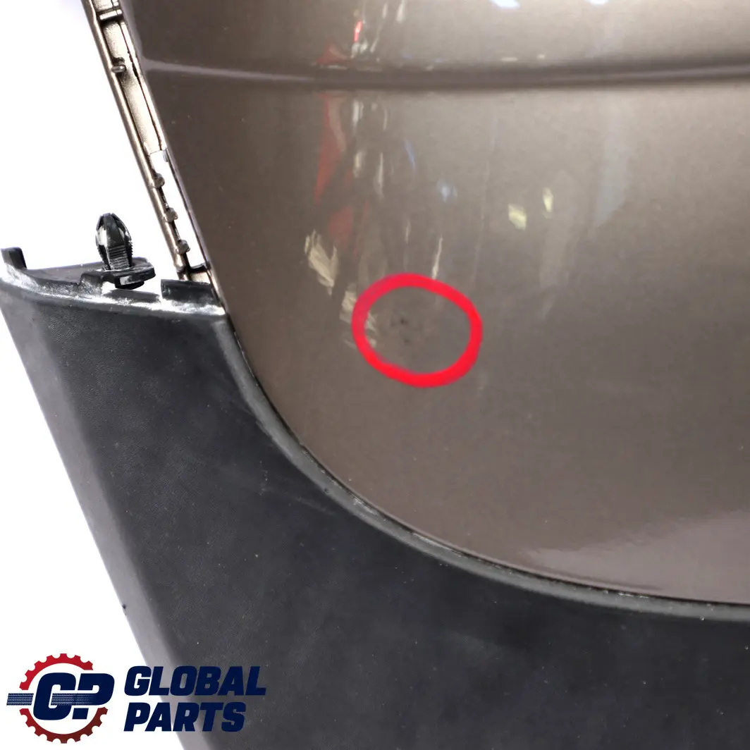 Mini Cooper One 3 R56 R57 Rear Bumper Sparkling Silver Metallic - A60 - SKU 0430249-SS3 - Part number 0430249