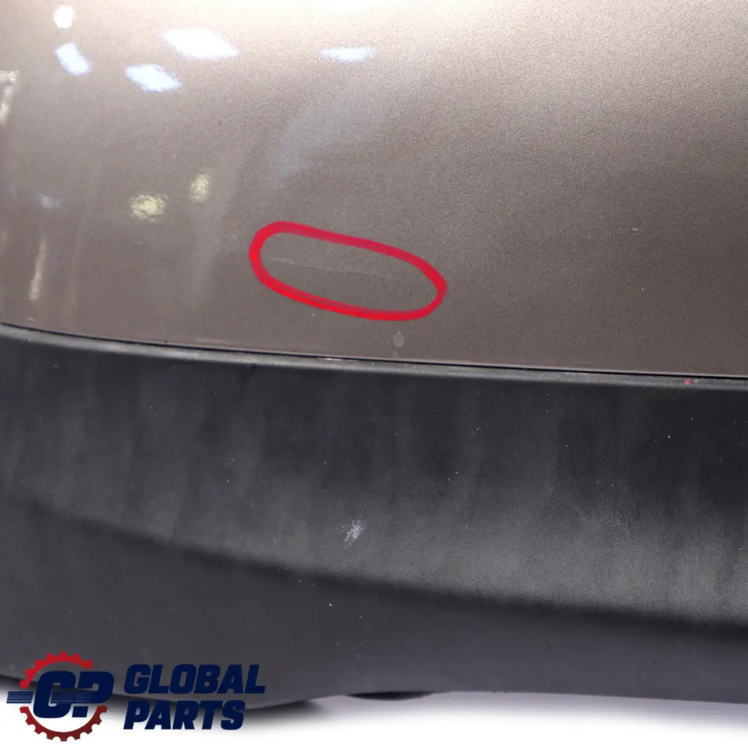Mini Cooper One 3 R56 R57 Rear Bumper Sparkling Silver Metallic - A60 - SKU 0430249-SS3 - Part number 0430249