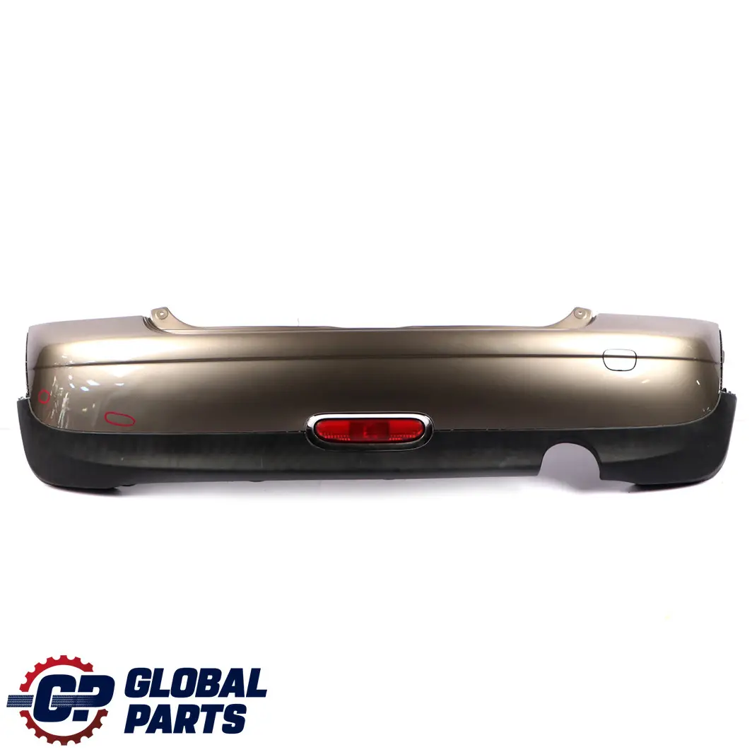 Bumper Sparkling Silver Metallic - A60 to Mini Cooper One 3 R56 R57 Rear with Part number 0430249 Mini Cooper One 3 R56 R57 Rear Bumper Sparkling Silver Metallic - A60 - SKU 0430249-SS3 - Part number 0430249