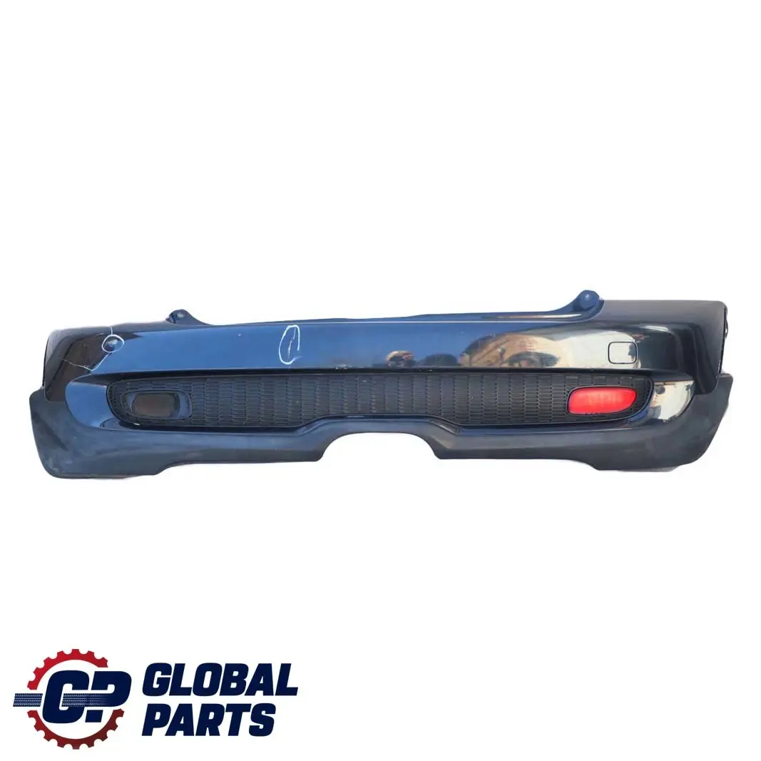 Complete Rear Bumper Trim Panel Astro Black Metallic für BMW MINI Cooper S R56 R57 mit Teilenummer 0430252 BMW MINI Cooper S R56 R57 Complete Rear Bumper Trim Panel Astro Black Metallic - SKU 0430252-ASB - Teilenummer 0430252