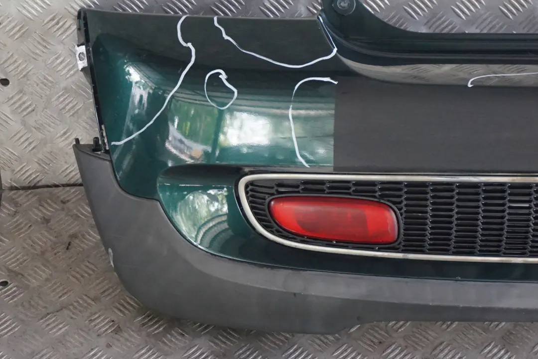 Complete Rear Bumper Panel British Racing Green to BMW MINI Cooper S R56 R57 2 with Part number 0430252 BMW MINI Cooper S R56 R57 2 Complete Rear Bumper Panel British Racing Green - SKU 0430252-BRG2 - Part number 0430252