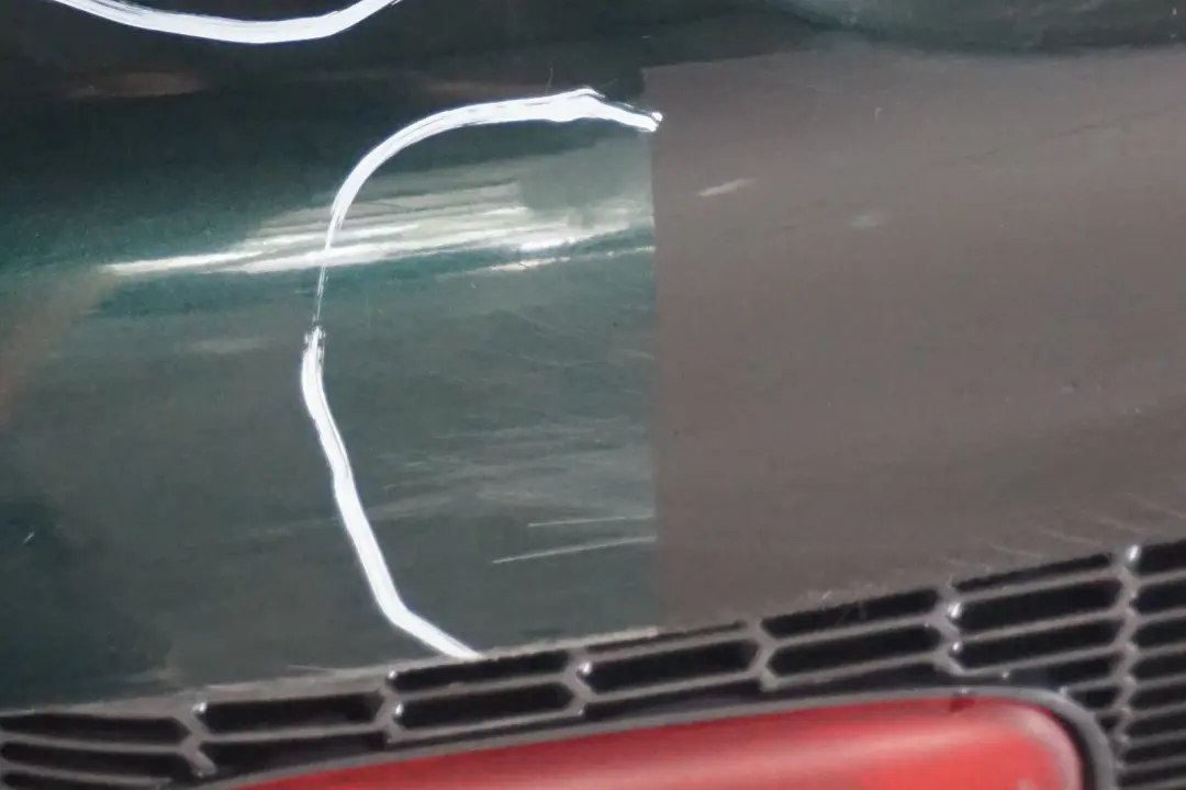 BMW MINI Cooper S R56 R57 2 Complete Rear Bumper Panel British Racing Green - SKU 0430252-BRG2 - Part number 0430252