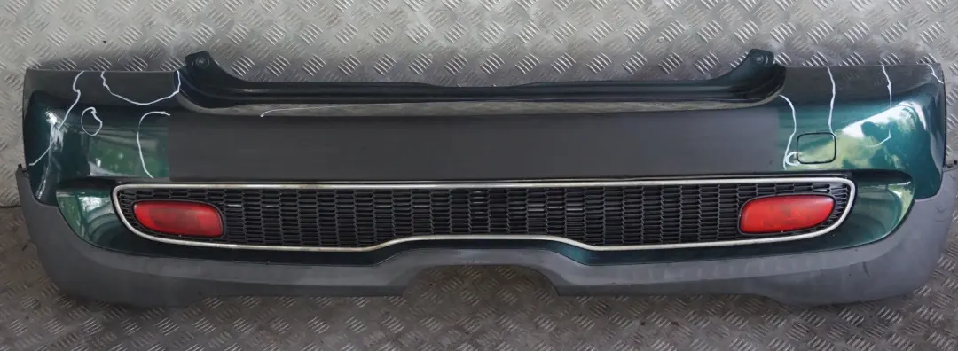 Complete Rear Bumper Panel British Racing Green to BMW MINI Cooper S R56 R57 2 with Part number 0430252 BMW MINI Cooper S R56 R57 2 Complete Rear Bumper Panel British Racing Green - SKU 0430252-BRG2 - Part number 0430252